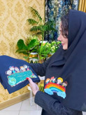 نقاشی مقنعه