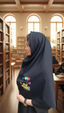نقاشی مقنعه