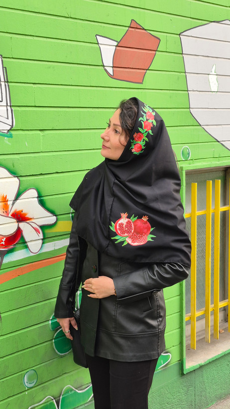 نقاشی مقنعه