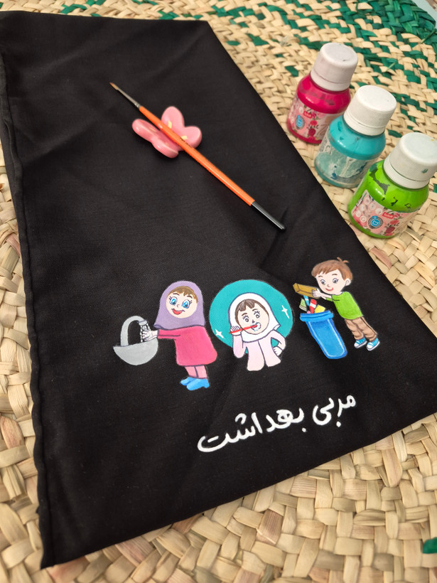 نقاشی مقنعه