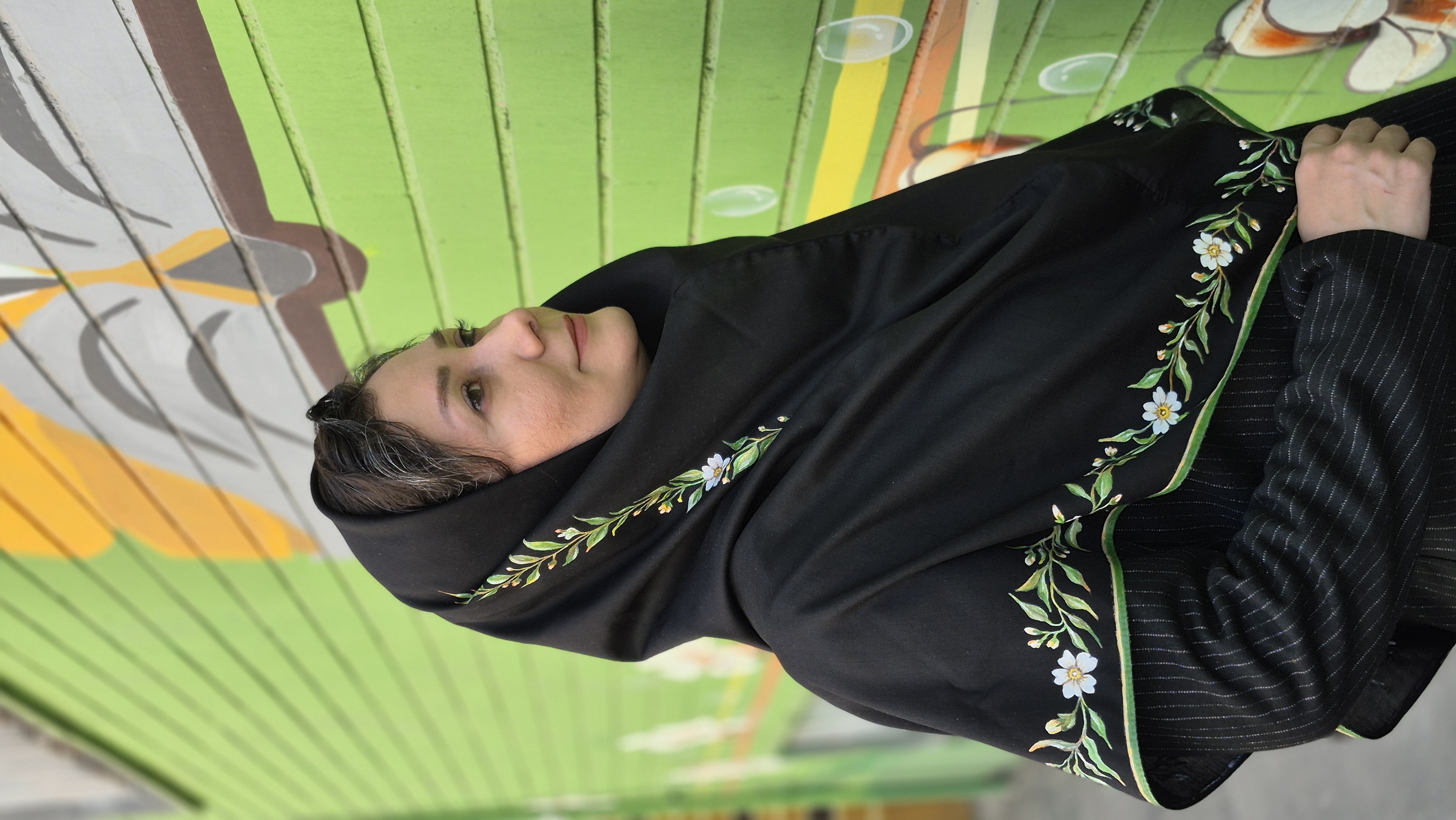 نقاشی مقنعه