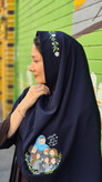 نقاشی مقنعه